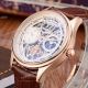 Fake Patek Philippe skeleton Moonphase Watch 42mm SS Black Leather Band (7)_th.jpg